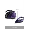 Homend Jetsteam 1173h Buhar Kazanlı Ütü Mor Siyah