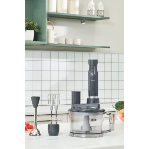Homend Functionall 2843H 5 Fonksiyonlu Mutfak Robotu Antrasit 1700 W