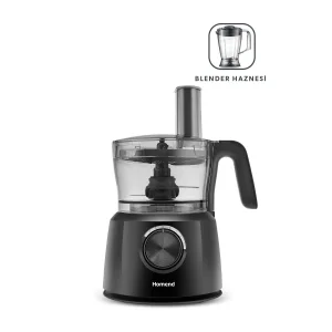 Homend Functionall 2845h Blender Hazneli Mutfak Robotu Siyah