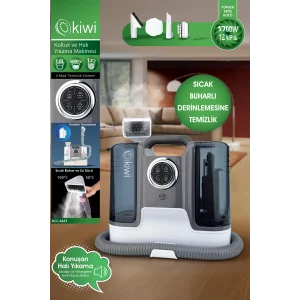 Kiwi Kcc-4327 Buharlı Sesli Komutlu Koltuk ve Halı Yıkama Leke Çıkartma Makinesi