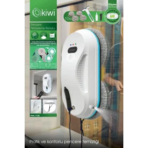 Kiwi Kwc-7130 Uzaktan Kumandalı Sıvı Püskürtmeli Cam Silme Robotu