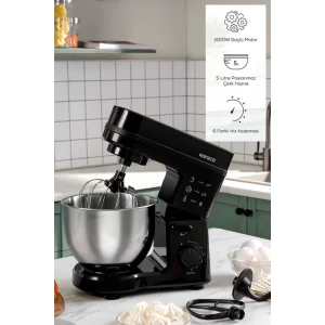 Karaca Maestrochef Stella Stand Mikser Siyah 1500w 5 Litre