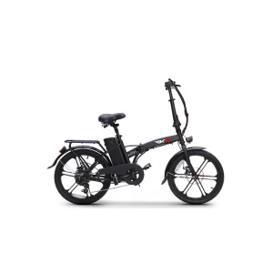Rks MX25 Pro Elektrikli Bisiklet Katlanabilir Elektrikli Bisiklet SİYAH