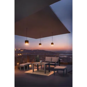 Erinöz Rimini Bahçe Balkon Oturma Grubu 2+1+1+Sehpa