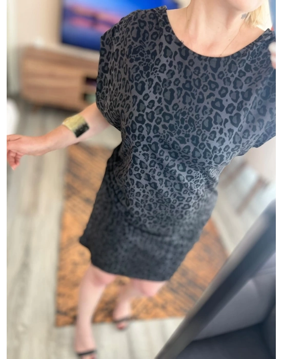 Elegance Elbise LEOPAR