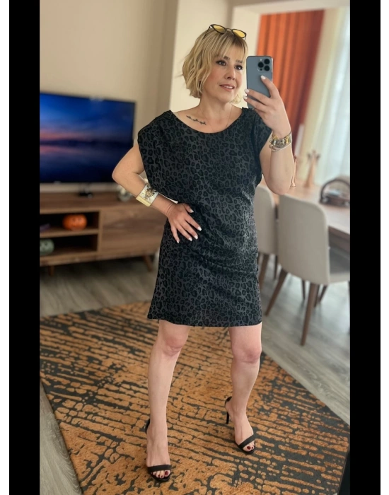 Elegance Elbise LEOPAR