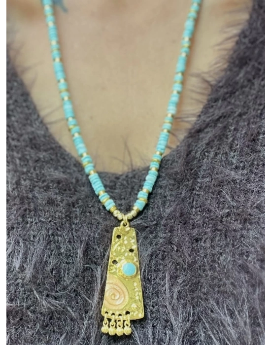 Turkuaz Kolye