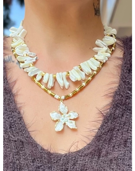 Fleur Sedef Kolye