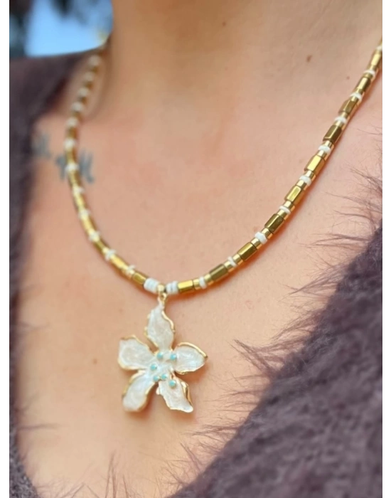 Fleur Sedef Kolye