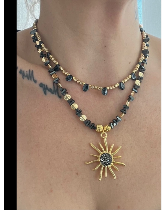 Güneş Kısa Kolye
