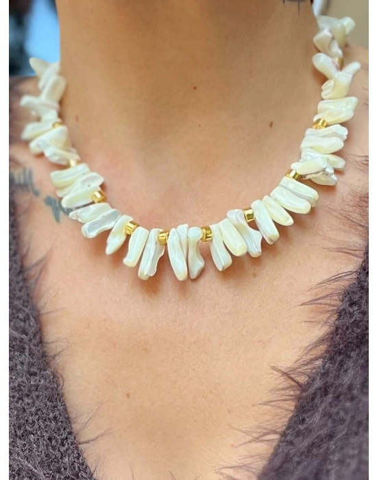 Marina Kolye (Sedef Parçalı Kolye)