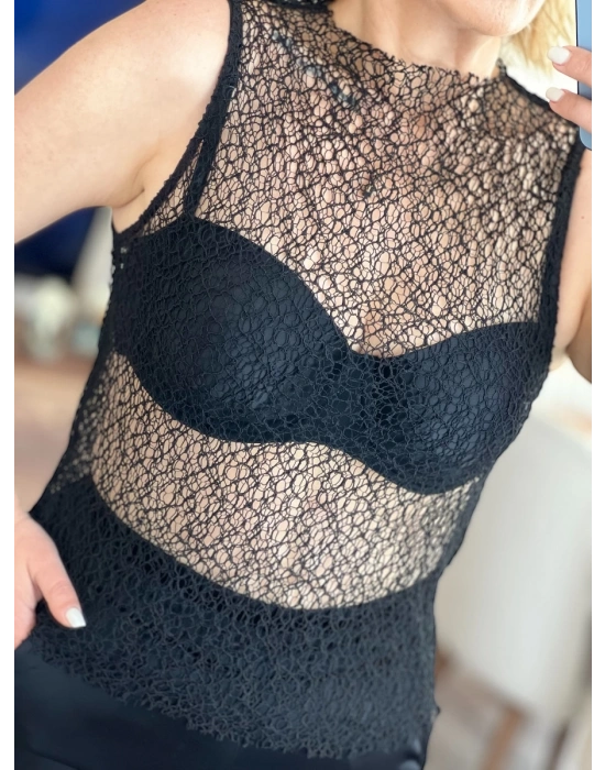 Massimo Siyah File Bluz