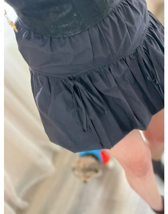 Mini Siyah Balon Etek