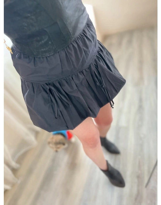 Mini Siyah Balon Etek