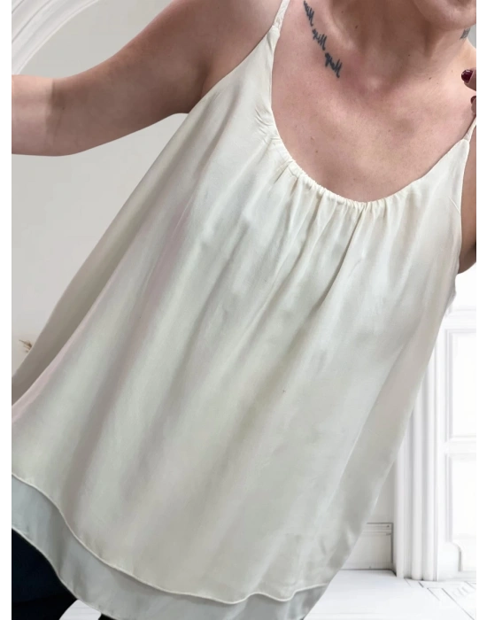 Silk Top-Krem