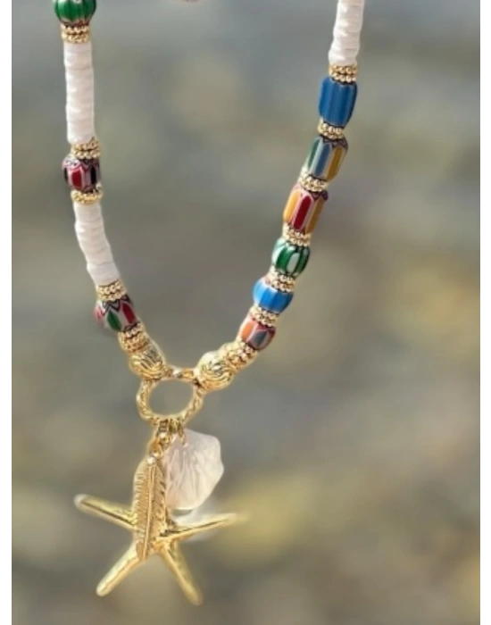 Taila Doğal Taş Kolye