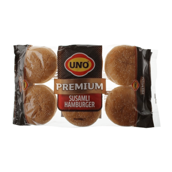 Uno Hamburger Ekmek Susamlı 6lı 510 gr