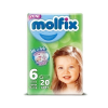 Molfix Bebek Bezi Jumbo Paket 20 li 6 Beden