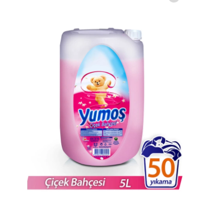 Yumoş Çamaşır Yumuşatıcısı Çiçek Bahçesi 5 lt