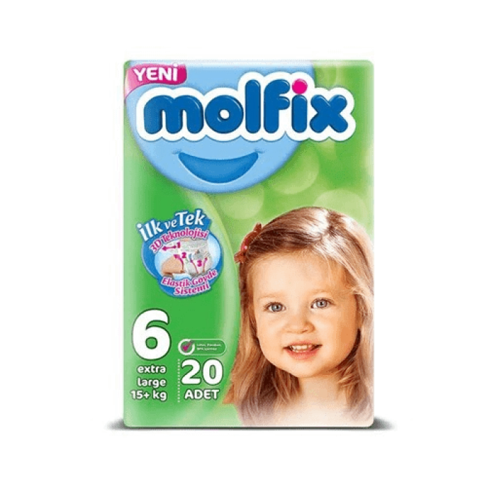 Molfix Bebek Bezi Jumbo Paket 20 li 6 Beden