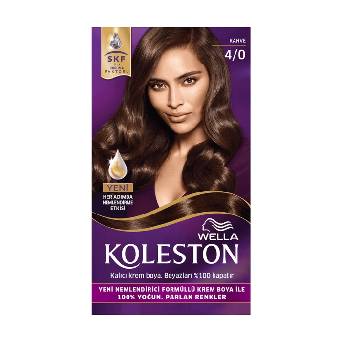 Koleston Kit Saç Boyası Kahve 4/0