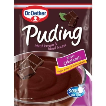 Dr Oetker Puding Bitter Çikolatalı 111 gr