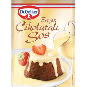 Dr Oetker Beyaz Çikolatalı Sos 80 gr