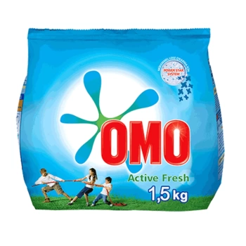 Omo Matik Toz Deterjan Active Fresh Beyazla 1.5 kg