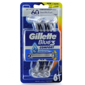 Gillette Blue3 Tıraş Bıçağı Comfort 6 lı