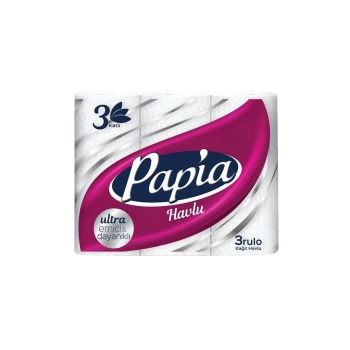 Papia Havlu Kağıdı 3 Adet