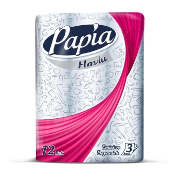 Papia Havlu Kağıdı 12 Adet