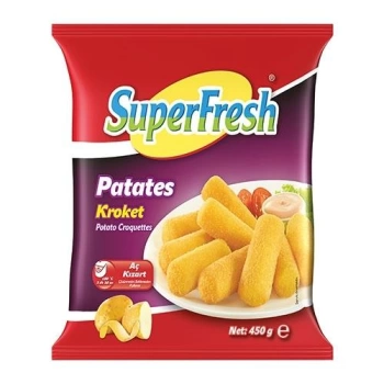 Superfresh Patates Kroket 450 gr