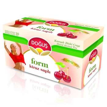Doğuş Bitki Çayı Form Kiraz Saplı 40 gr