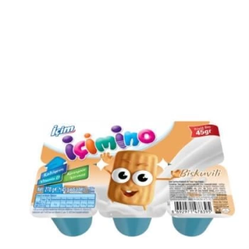 İçim İçimino Yoğurt Bebe Bisk 6X45 gr