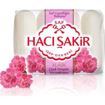 Hacı Şakir Güzellik Sabunu Çiçek 4X70 gr