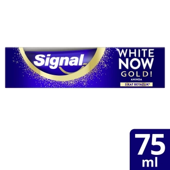 Signal Diş Macunu White Now Gold 75 ml