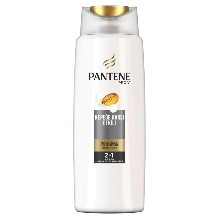 Pantene Şampuan Kepeğe Karşı Etkili 2si1 Arada 500