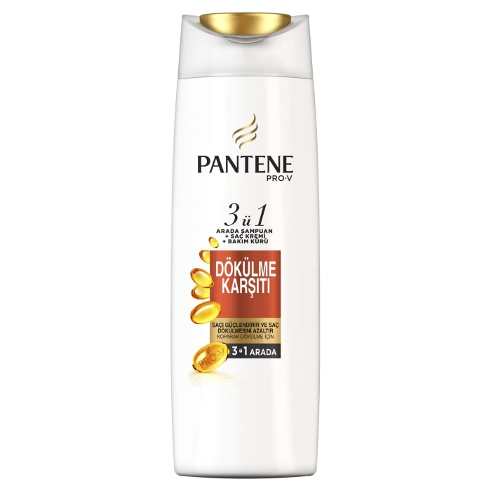 Pantene Şampuan Dökülme Karşıtı 3ü1 Arada 470 ml