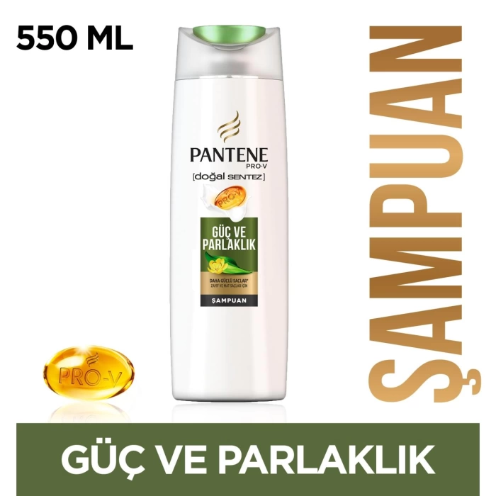 Pantene Şampuan Güç&Parlaklık 500 ml