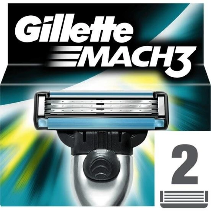 Gillette Mach3 Bıçak 2 li