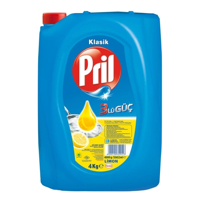 Pril Bulaşık Deterjanı Sıvı Limon 4 lt
