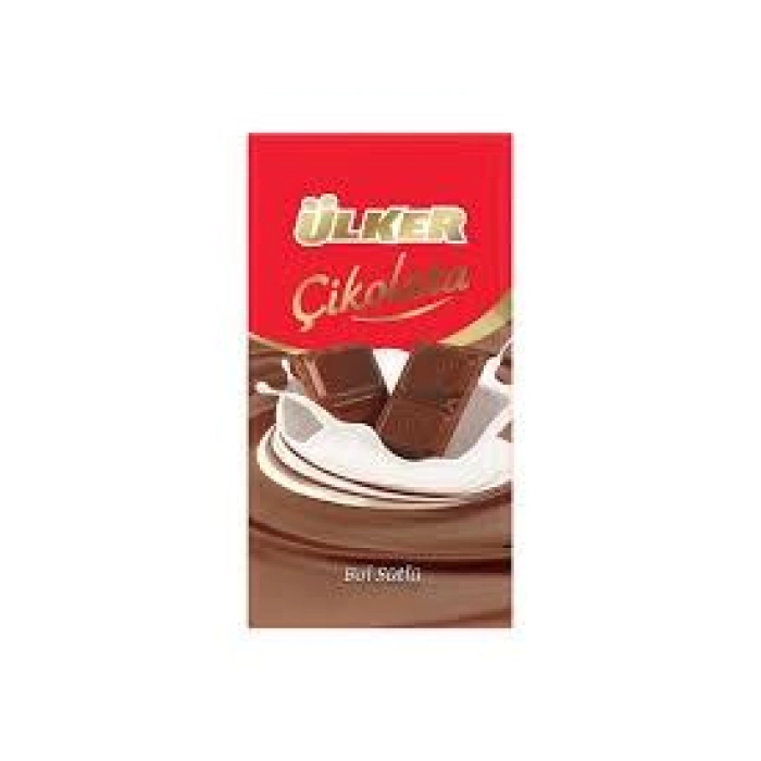 Ülker Tablet Çikolata Sütlü 80 gr