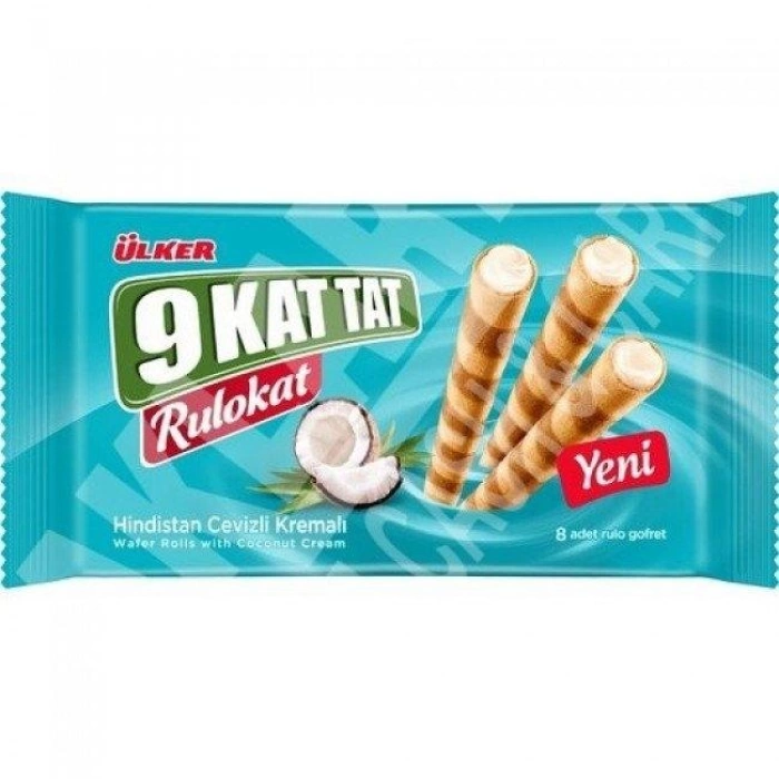 Ülker 9 Kat Tat Hin.Ceviz Gofret 114 gr