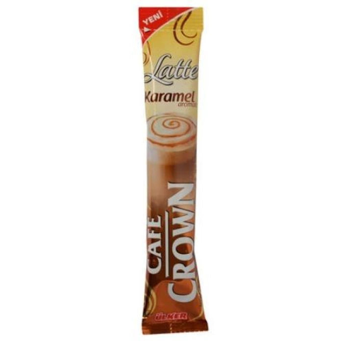 Cafe Crown Latte Karemel 17 gr