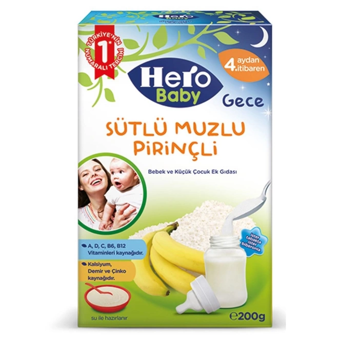 Hero Baby Muzlu Kaşık Mama 200 gr