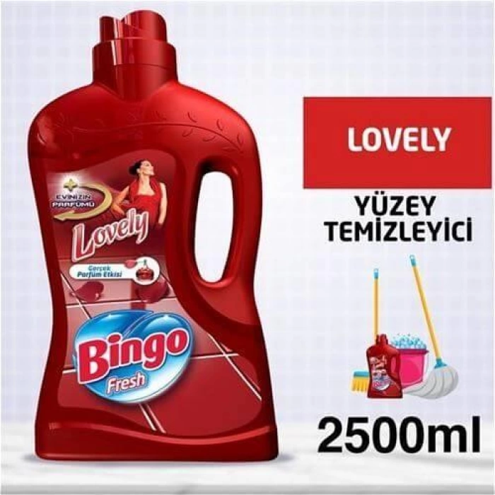 Bingo Fresh Yüzey Temizleyici Lovely 2.5 lt