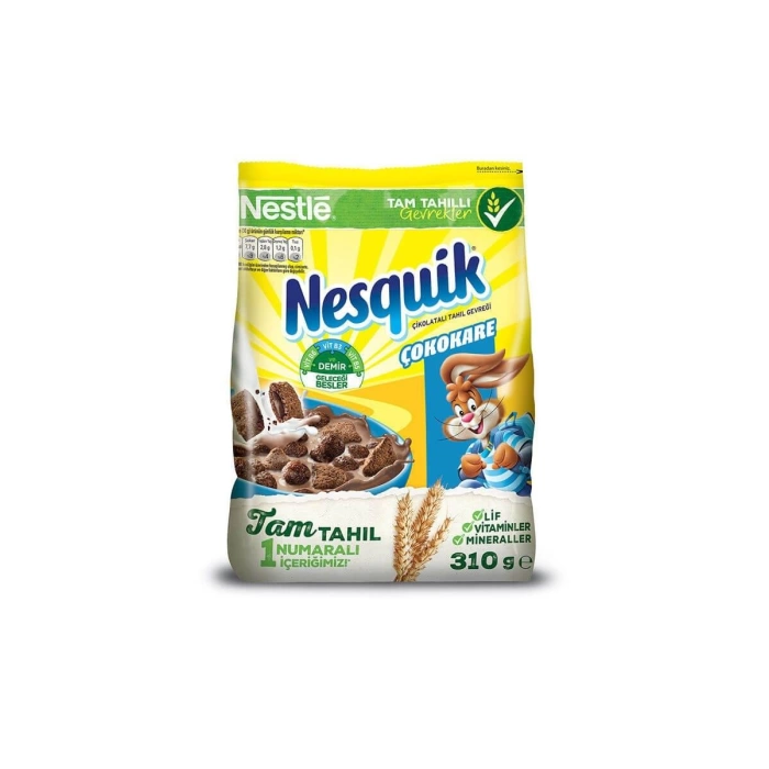 Nestle Nesquik Mısır Gevreği Çokokare 310gr