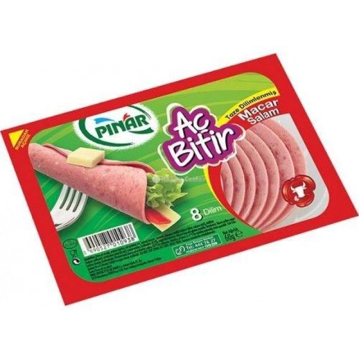 Pınar Aç Bitir Macar Salam 60 gr