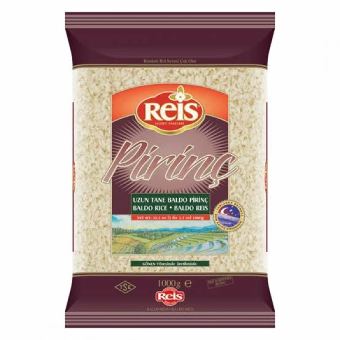 Reis Uzun Taneli Baldo Pirinç 1 kg