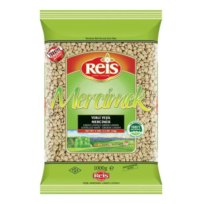 Reis Yesil Mercimek 1 kg